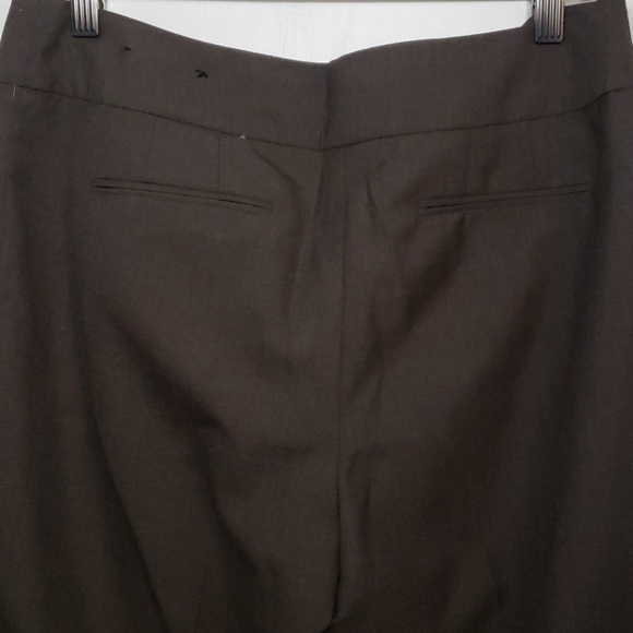 Ann Taylor fully lined wool blend cuffed slacks - Picture 9 of 12